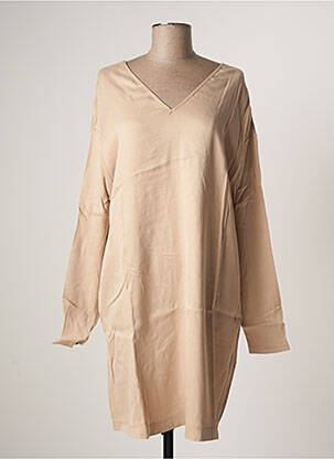 Rochie midi bej AMERICAN VINTAGE femeie