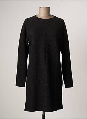 Rochie scurtă mâneci lungi mâneci lungi negru MINIMUM femeie