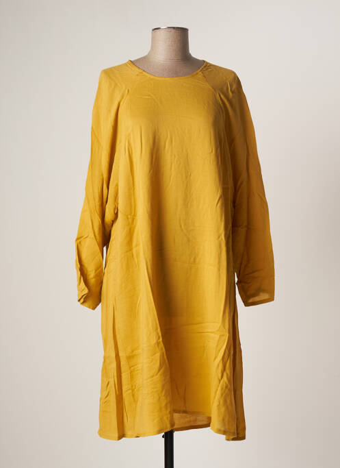 Rochie midi galben AMERICAN VINTAGE femeie