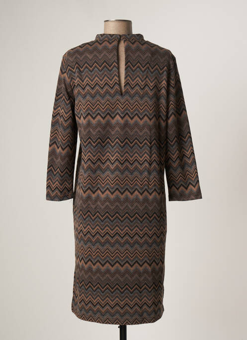 Rochie midi maro MINIMUM femeie