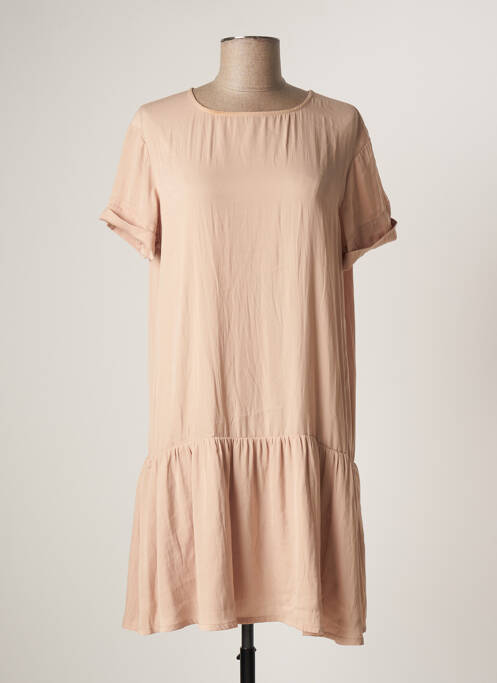 Rochie scurtă bej AMERICAN VINTAGE femeie