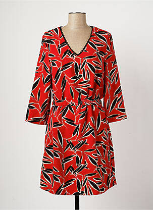 Rochie midi roșu SUNCOO femeie