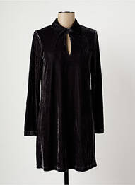 Rochie scurtă mâneci lungi mâneci lungi negru CHARLISE femme