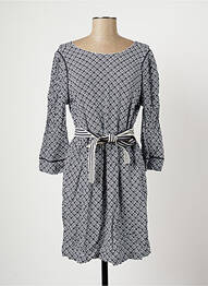 Rochie midi mâneci lungi mâneci lungi albastru SUNCOO femme