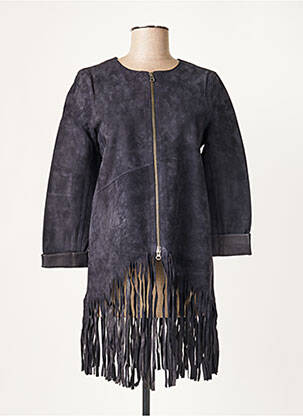 Palton lung albastru MINIMUM femeie