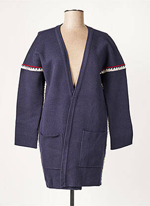 Vestă cu mâneci lungi albastru SUNCOO femeie