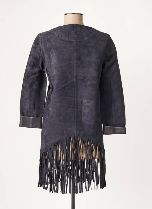 Palton lung albastru MINIMUM femeie