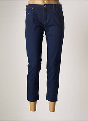 Pantalon 7/8 elasticitate mărime normală albastru MAISON SCOTCH femeie