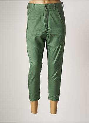 Pantalon trei sferturi verde DIESEL femeie