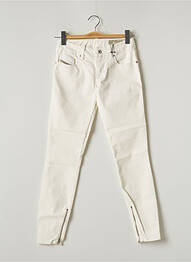 Pantalon 7/8 elasticitate talie joasă bej DIESEL femeie