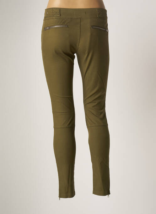 Pantalon slim verde DIESEL femeie