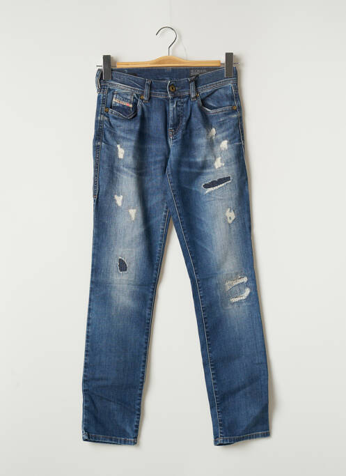 Blugi cu croială slim albastru DIESEL femeie