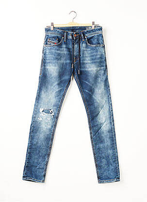 Blugi cu croială slim albastru DIESEL bărbat