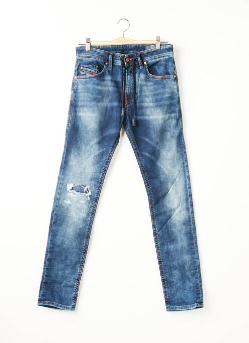 Blugi cu croială slim albastru DIESEL bărbat