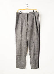 Pantalon chino broderie galoni laterali mărime normală gri BELLEROSE femeie