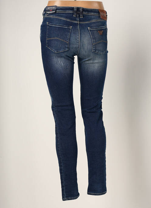 Blugi cu croială slim albastru ARMANI femeie