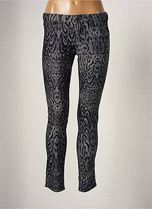Pantalon slim talie joasă talie joasă gri REIKO femeie