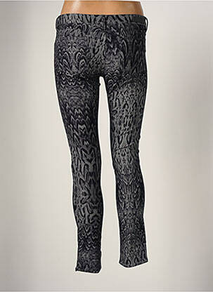Pantalon slim talie joasă talie joasă gri REIKO femeie