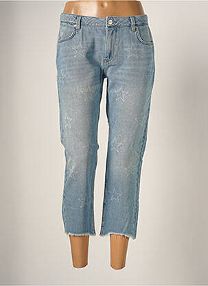 Pantalon trei sferturi albastru REIKO femeie