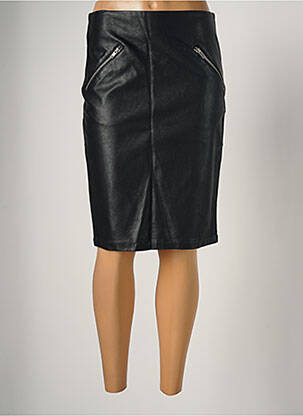 Fustă midi negru MINIMUM femeie