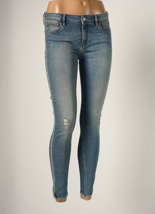 Pantalon 7/8 albastru REIKO femeie