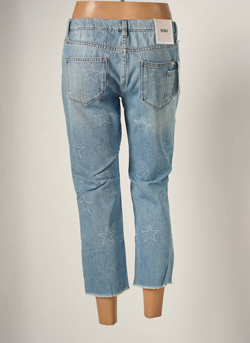 Pantalon trei sferturi croială dreaptă mărime normală albastru REIKO femme