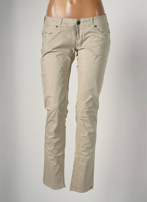 Pantalon drept bej MELTIN'POT femeie