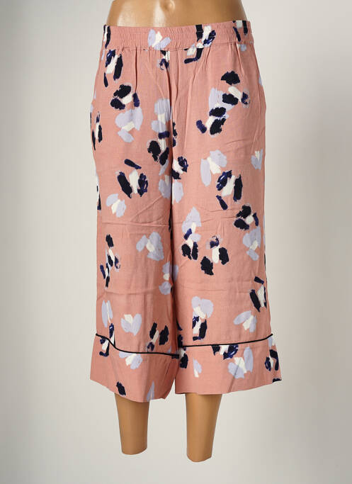 Pantalon trei sferturi bej MINIMUM femeie