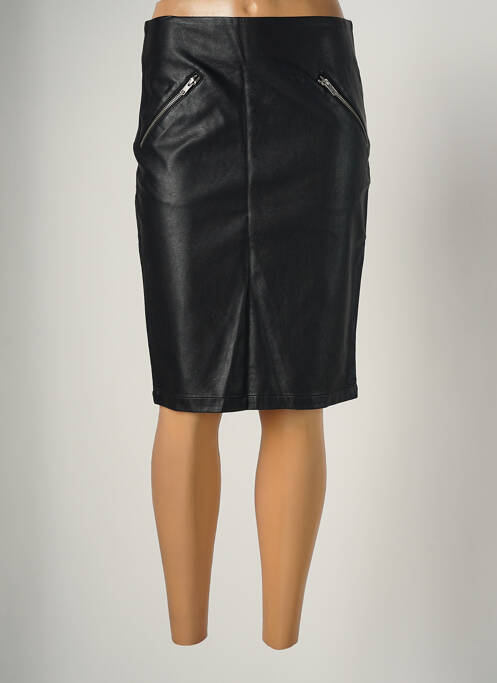 Fustă midi negru MINIMUM femeie