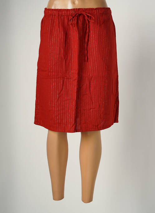 Fustă midi maro HARTFORD femeie