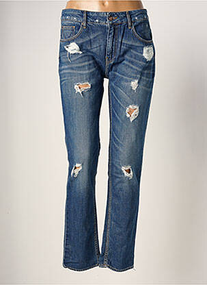 Blugi cu croială slim albastru REIKO femeie