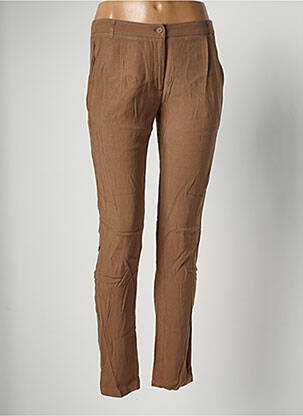 Pantalon chino maro AMERICAN VINTAGE femeie