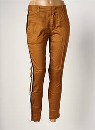 Pantalon 7/8 croială chino mărime normală maro REIKO femeie