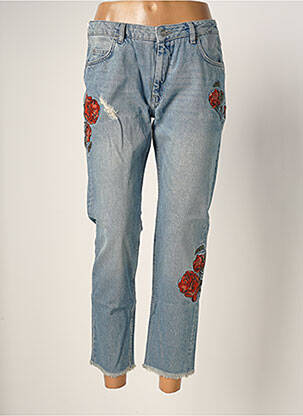 Pantalon 7/8 albastru REIKO femeie