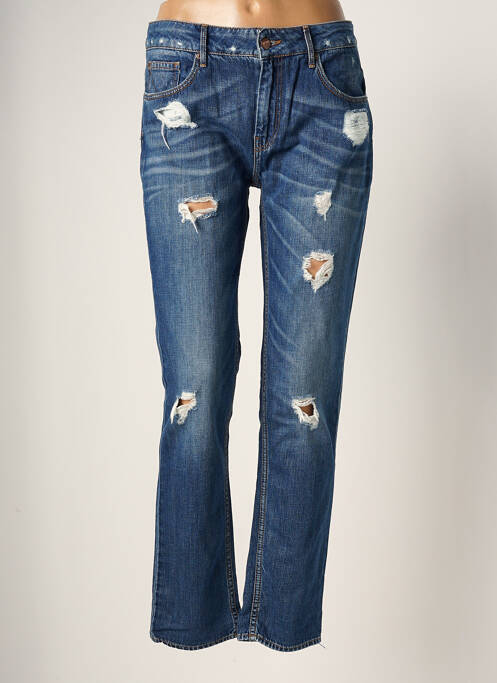 Blugi cu croială slim albastru REIKO femeie