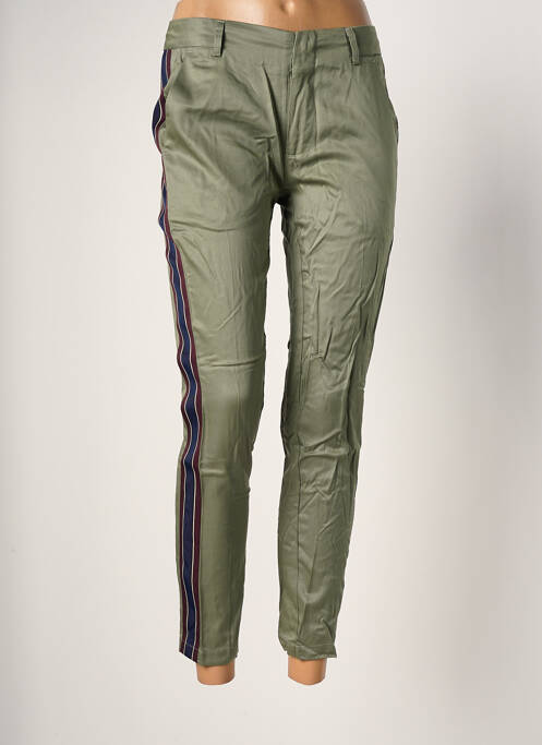 Pantalon 7/8 verde REIKO femeie