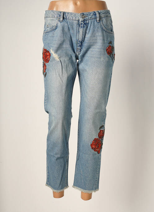 Pantalon 7/8 albastru REIKO femeie