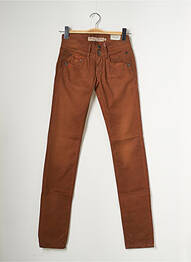 Pantalon slim talie joasă talie joasă maro FREEMAN T.PORTER femeie