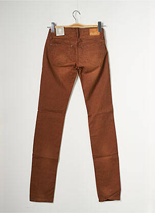 Pantalon slim talie joasă talie joasă maro FREEMAN T.PORTER femeie