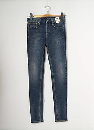 Blugi skinny albastru REIKO femeie