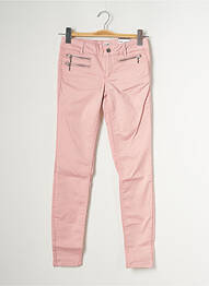 Pantalon slim talie joasă talie joasă roz LIU JO femme