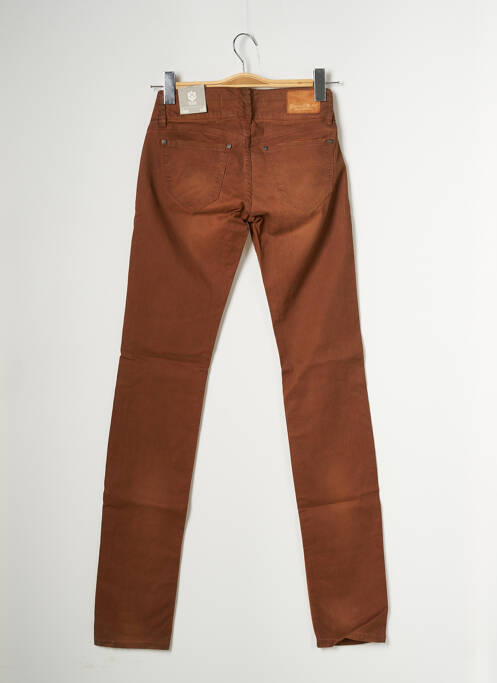 Pantalon slim maro FREEMAN T.PORTER femeie