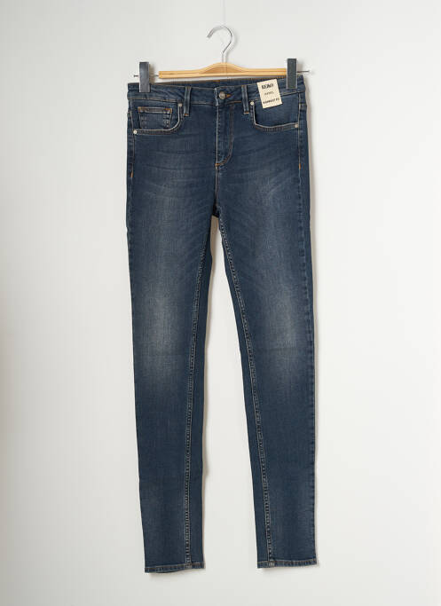 Blugi skinny albastru REIKO femeie