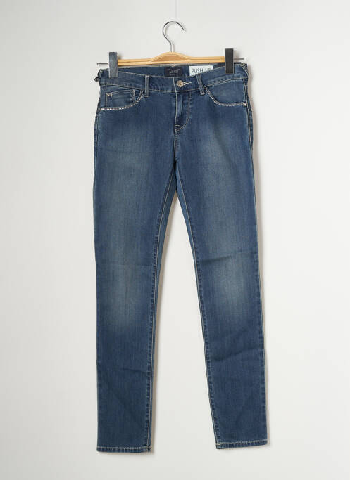 Blugi skinny albastru ARMANI femeie