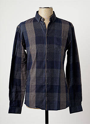 Cămașă cu mâneci lungi albastru MINIMUM bărbat