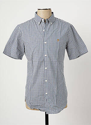 Cămașă cu mâneci scurte albastru FARAH bărbat