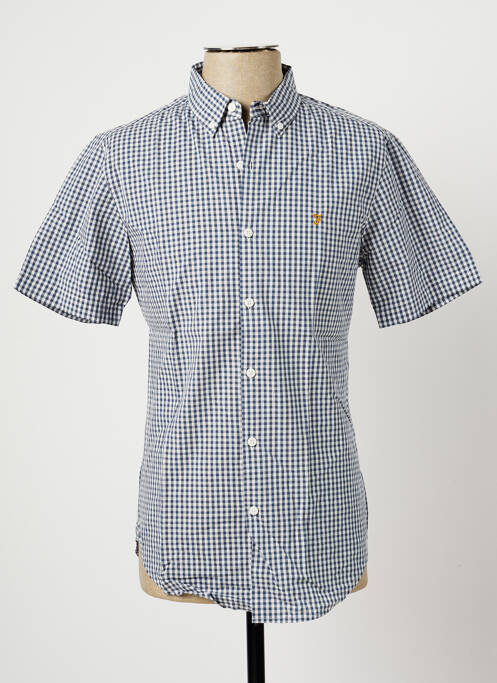 Cămașă cu mâneci scurte albastru FARAH bărbat