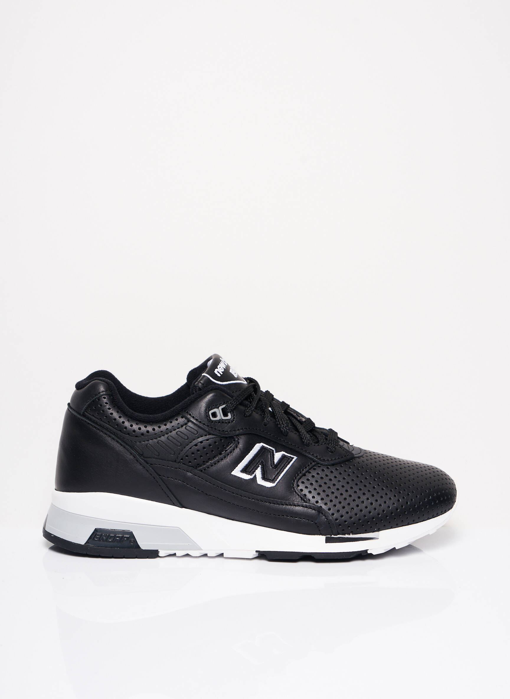 Adidași material neted toc platformă negru NEW BALANCE bărbat