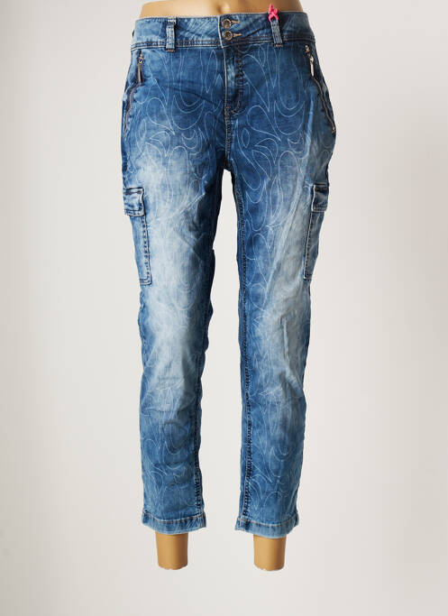 Pantalon 7/8 albastru STREET ONE femeie