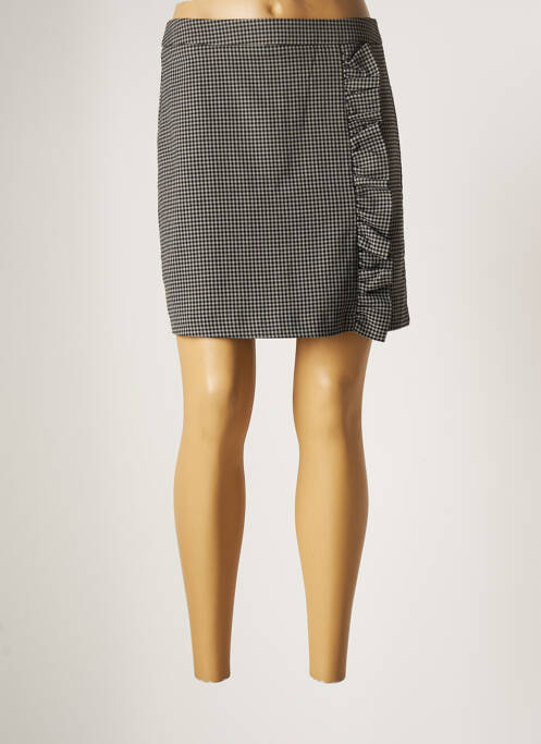 Fustă scurtă gri VERO MODA femeie